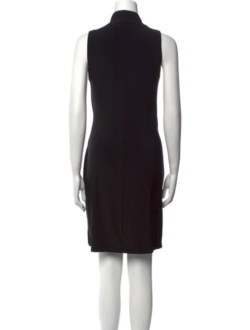 Norma Kamali Cowl Neck Mini Dress