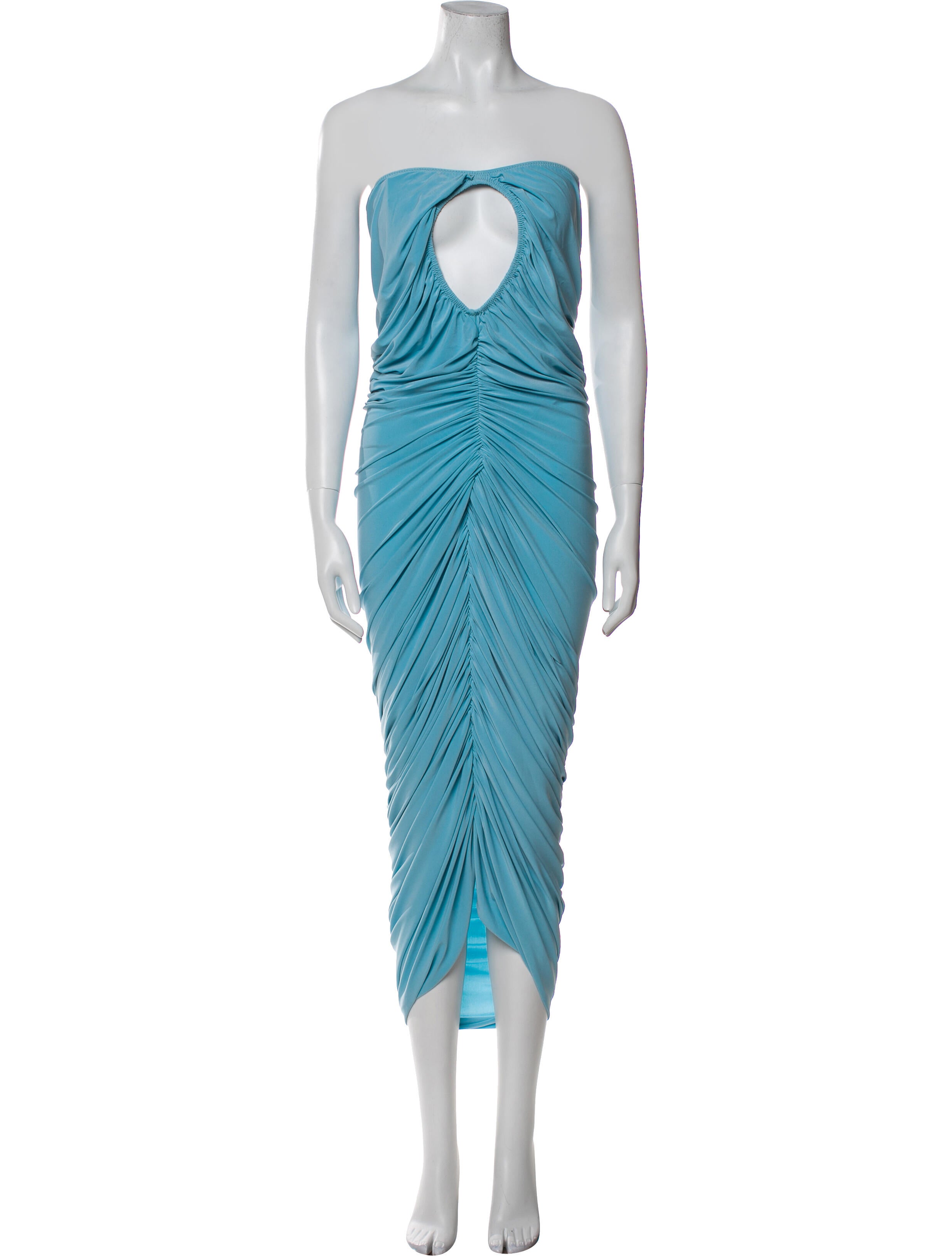 Norma Kamali Strapless Long Dress w/ Tags