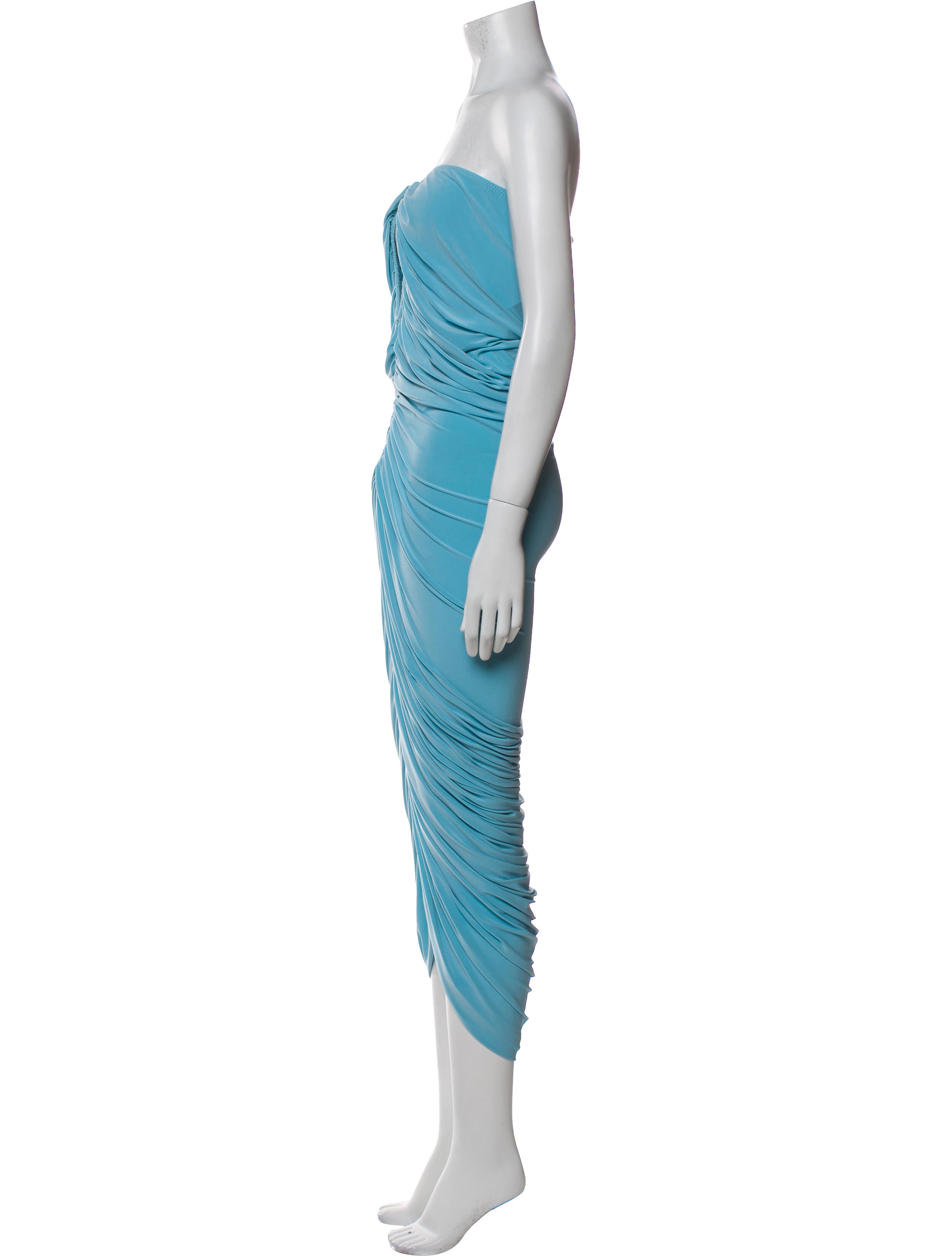Norma Kamali Strapless Long Dress w/ Tags