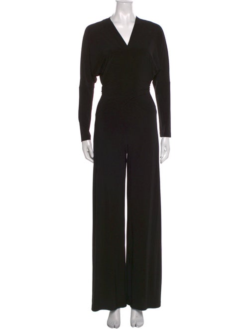 Norma Kamali V-Neck Jumpsuit