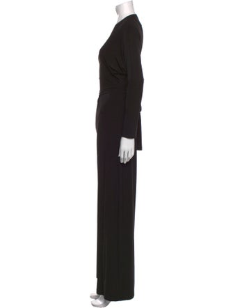 Norma Kamali V-Neck Jumpsuit