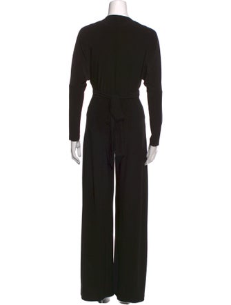 Norma Kamali V-Neck Jumpsuit