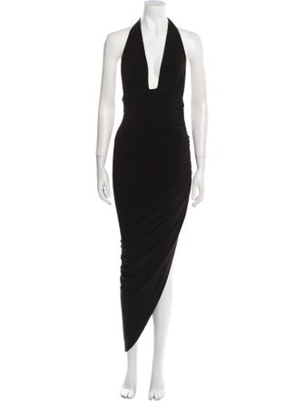 Norma Kamali Halterneck Midi Length Dress