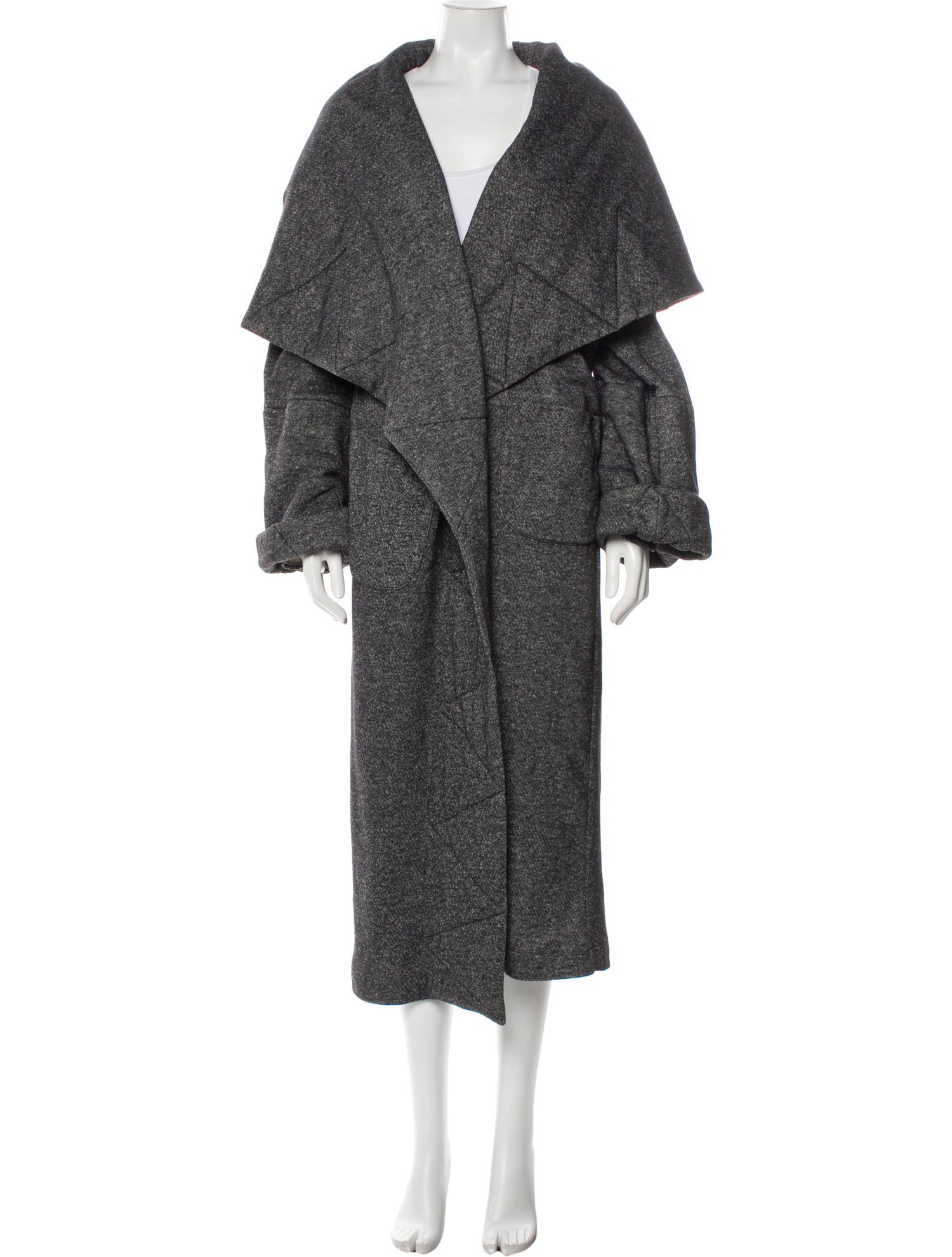 Norma Kamali Vintage 1980's Blanket Coat