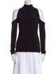 Norma Kamali Turtleneck Long Sleeve Top