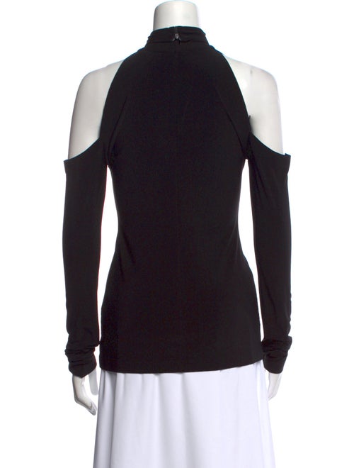 Norma Kamali Turtleneck Long Sleeve Top