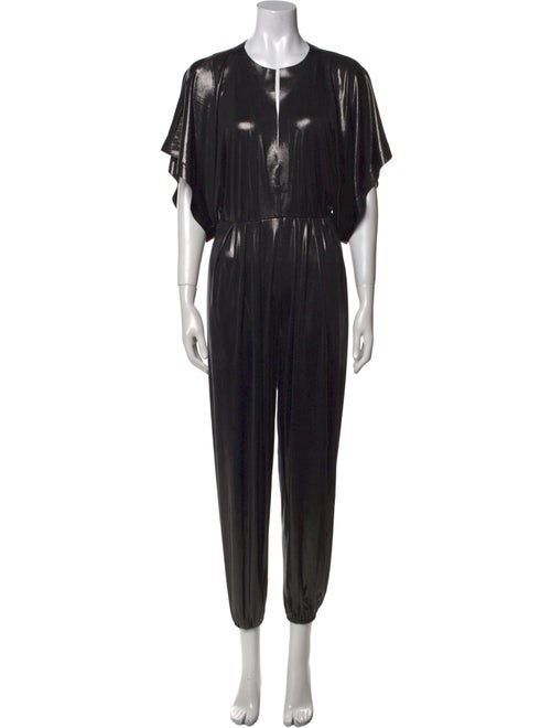 Norma Kamali Crew Neck Jumpsuit