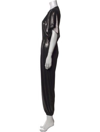 Norma Kamali Crew Neck Jumpsuit
