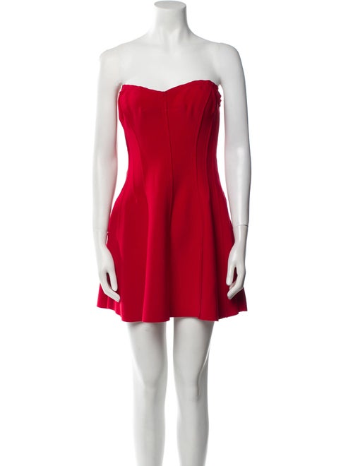 Norma Kamali Strapless Mini Dress