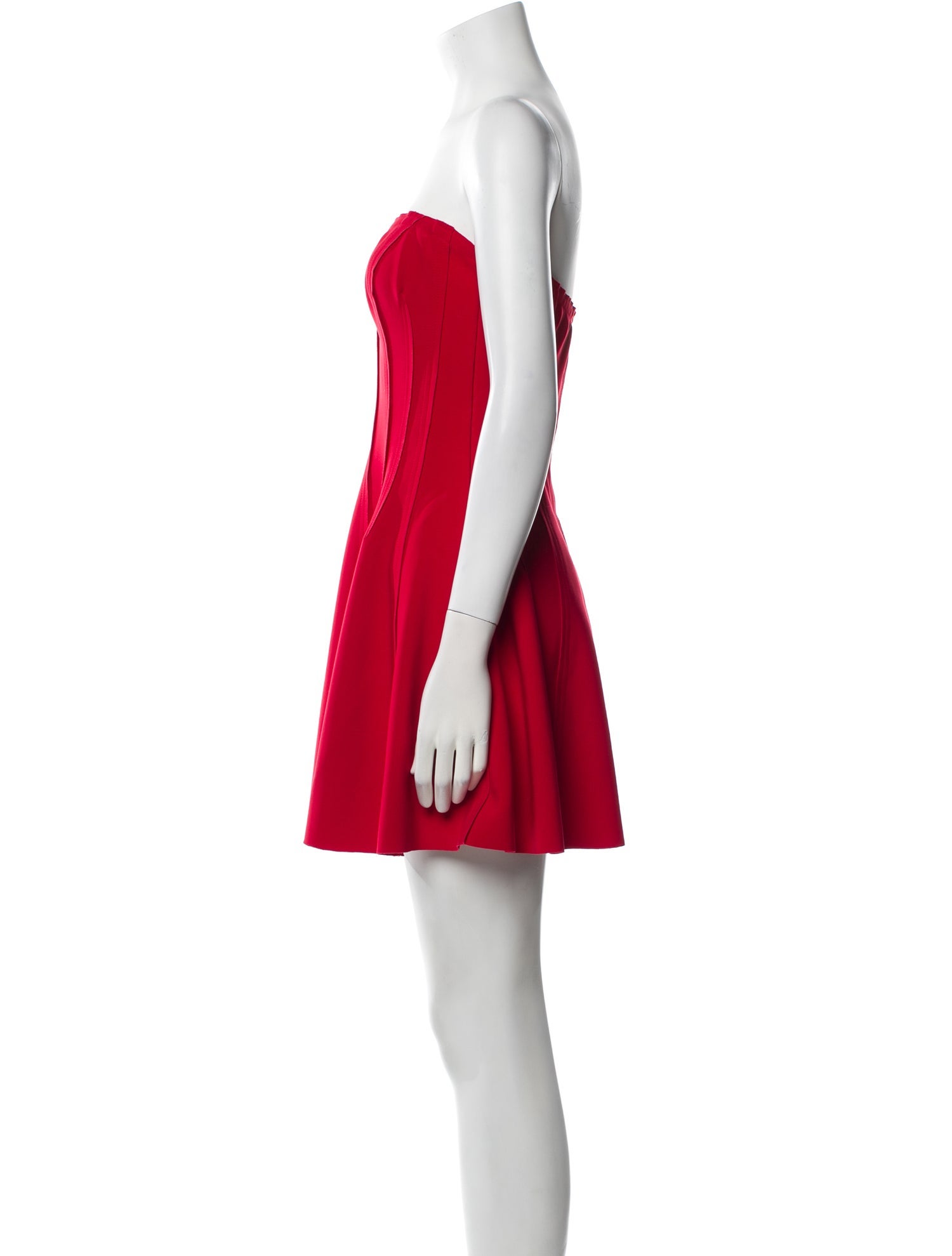 Norma Kamali Strapless Mini Dress