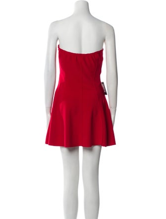 Norma Kamali Strapless Mini Dress