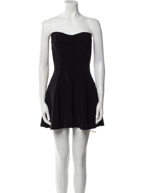 Norma Kamali Strapless Mini Dress