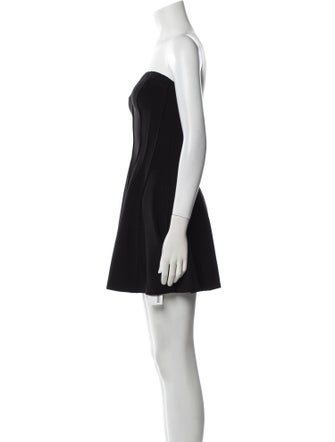 Norma Kamali Strapless Mini Dress