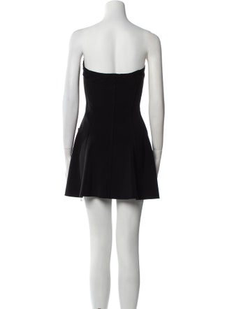 Norma Kamali Strapless Mini Dress