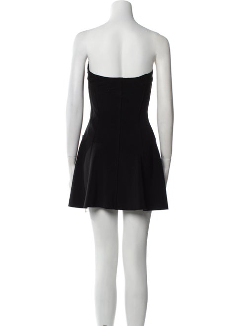 Norma Kamali Strapless Mini Dress