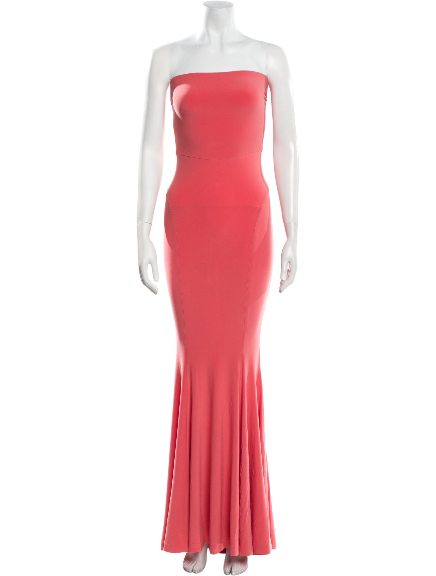 Norma Kamali Strapless Long Dress