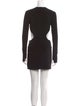 Norma Kamali Crew Neck Mini Dress