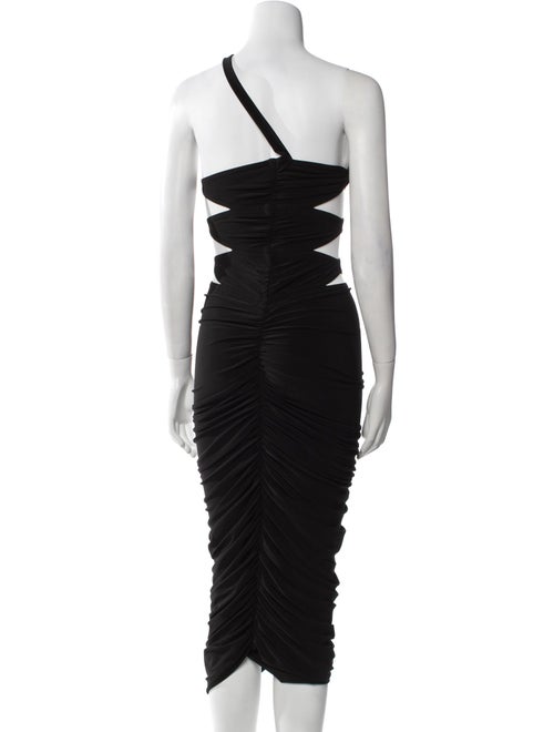 Norma Kamali One-Shoulder Long Dress