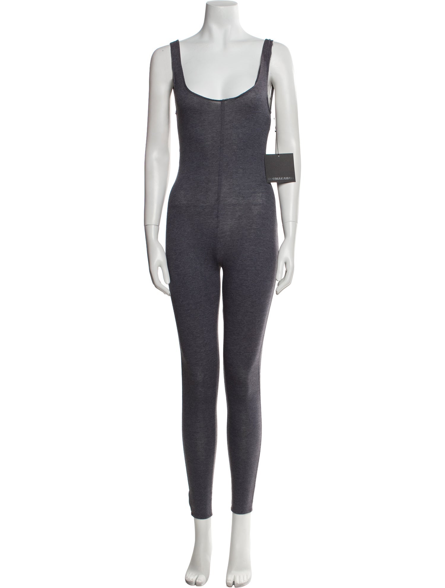 OMO Norma Kamali Vintage Scoop Neck Jumpsuit