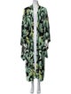 Norma Kamali Floral Print Coat