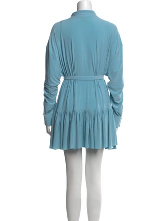 Norma Kamali V-Neck Mini Dress