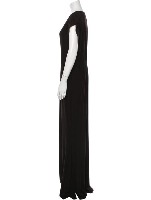 Norma Kamali V-Neck Long Dress