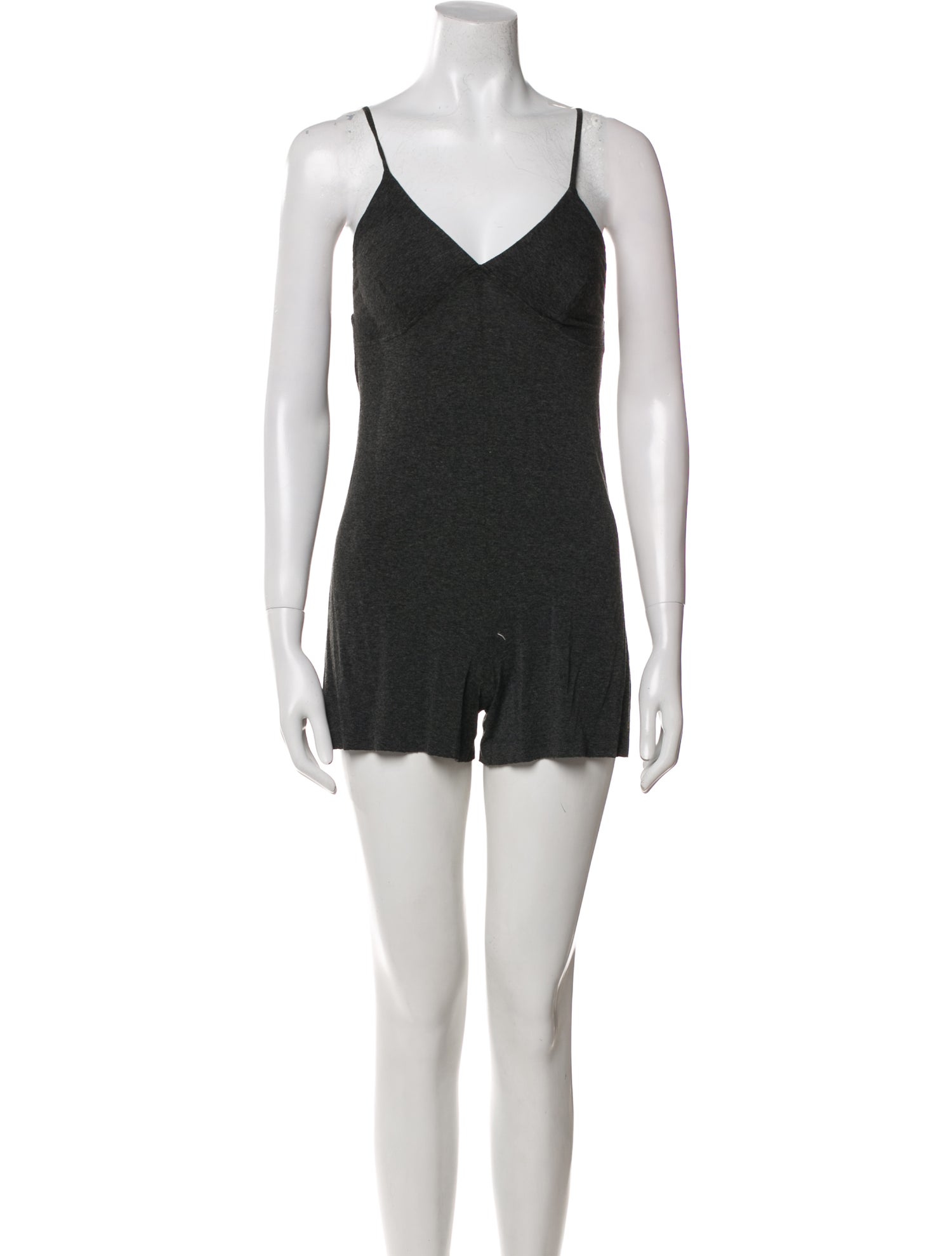 Norma Kamali V-Neck Romper