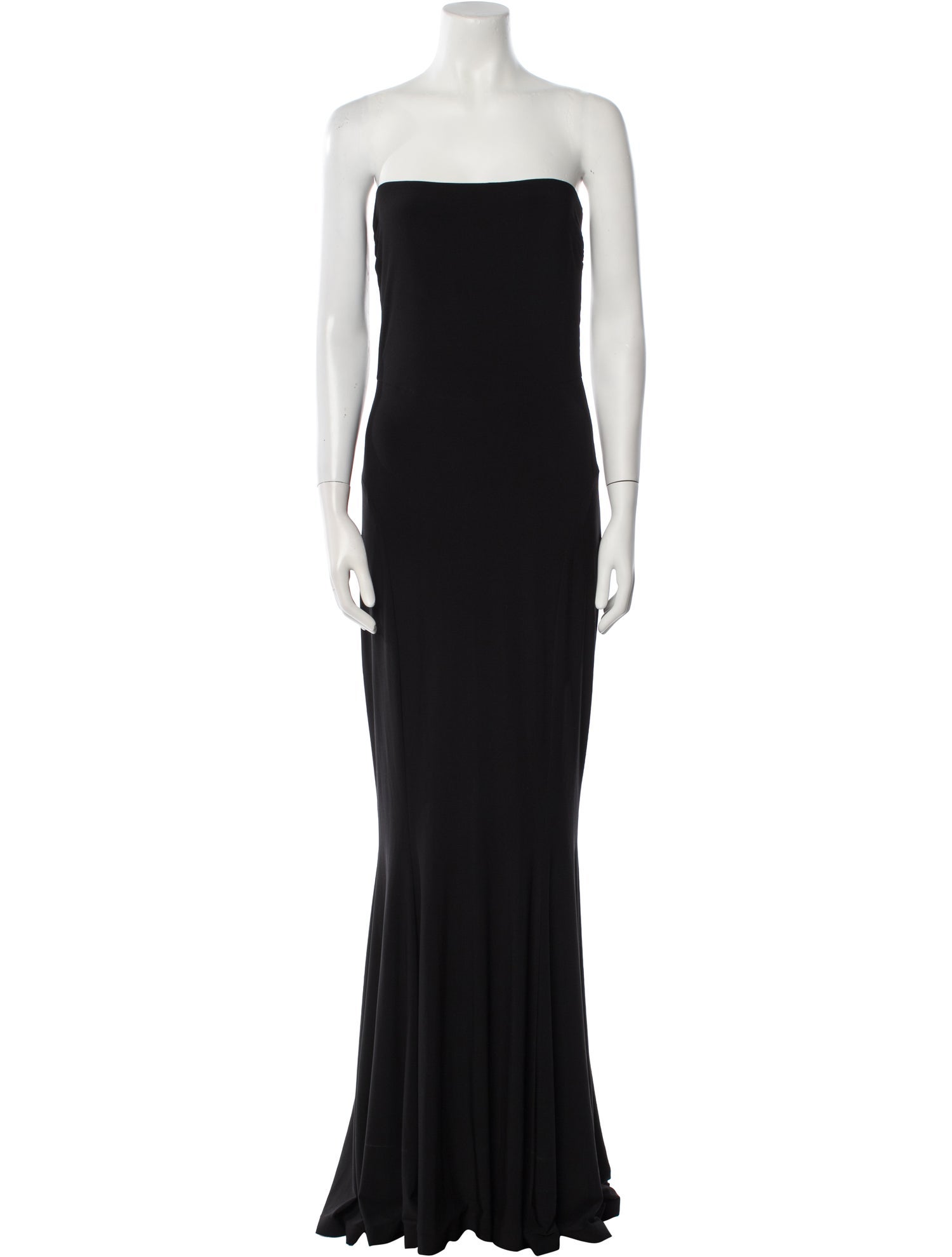 Norma Kamali Strapless Long Dress
