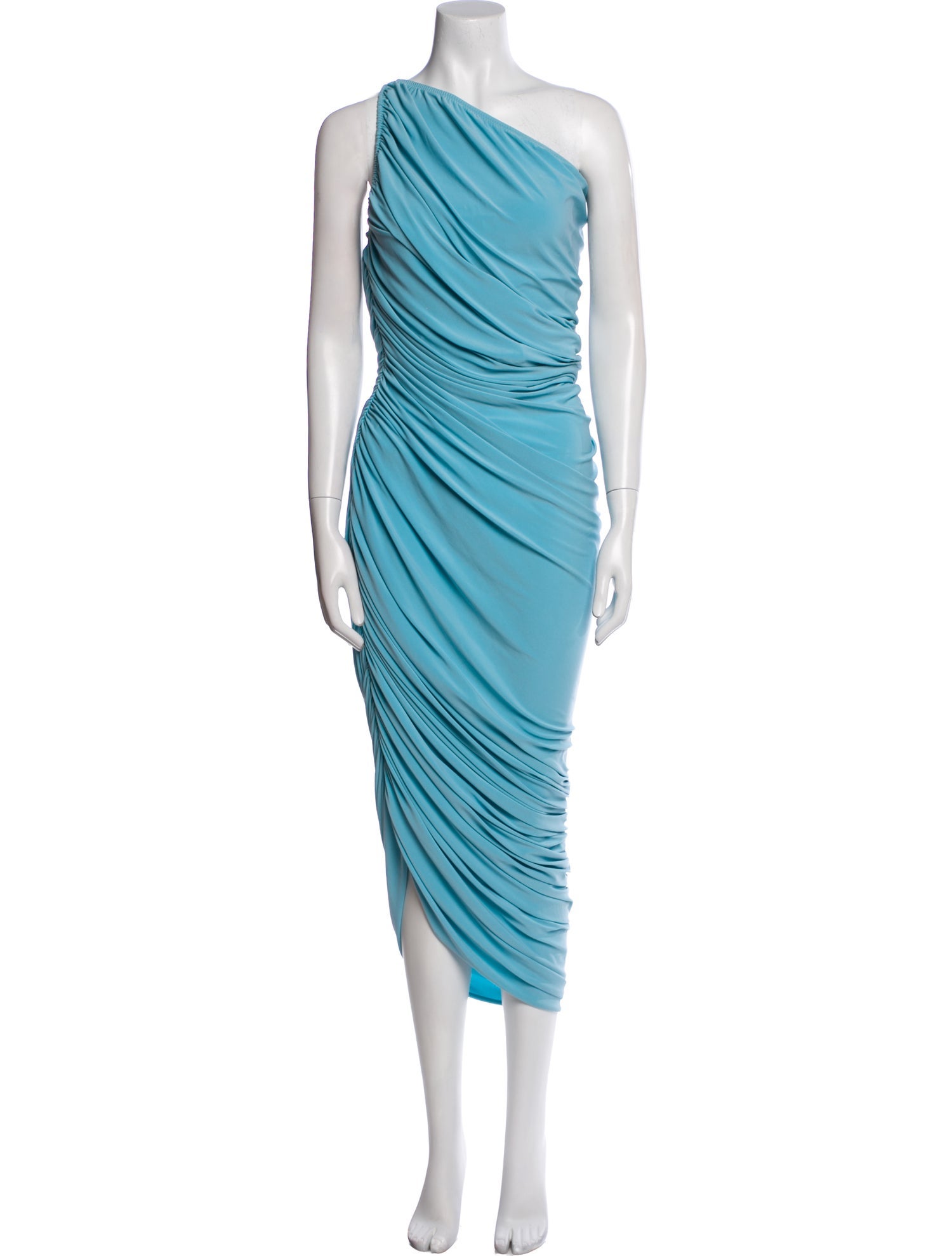 Norma Kamali One-Shoulder Long Dress