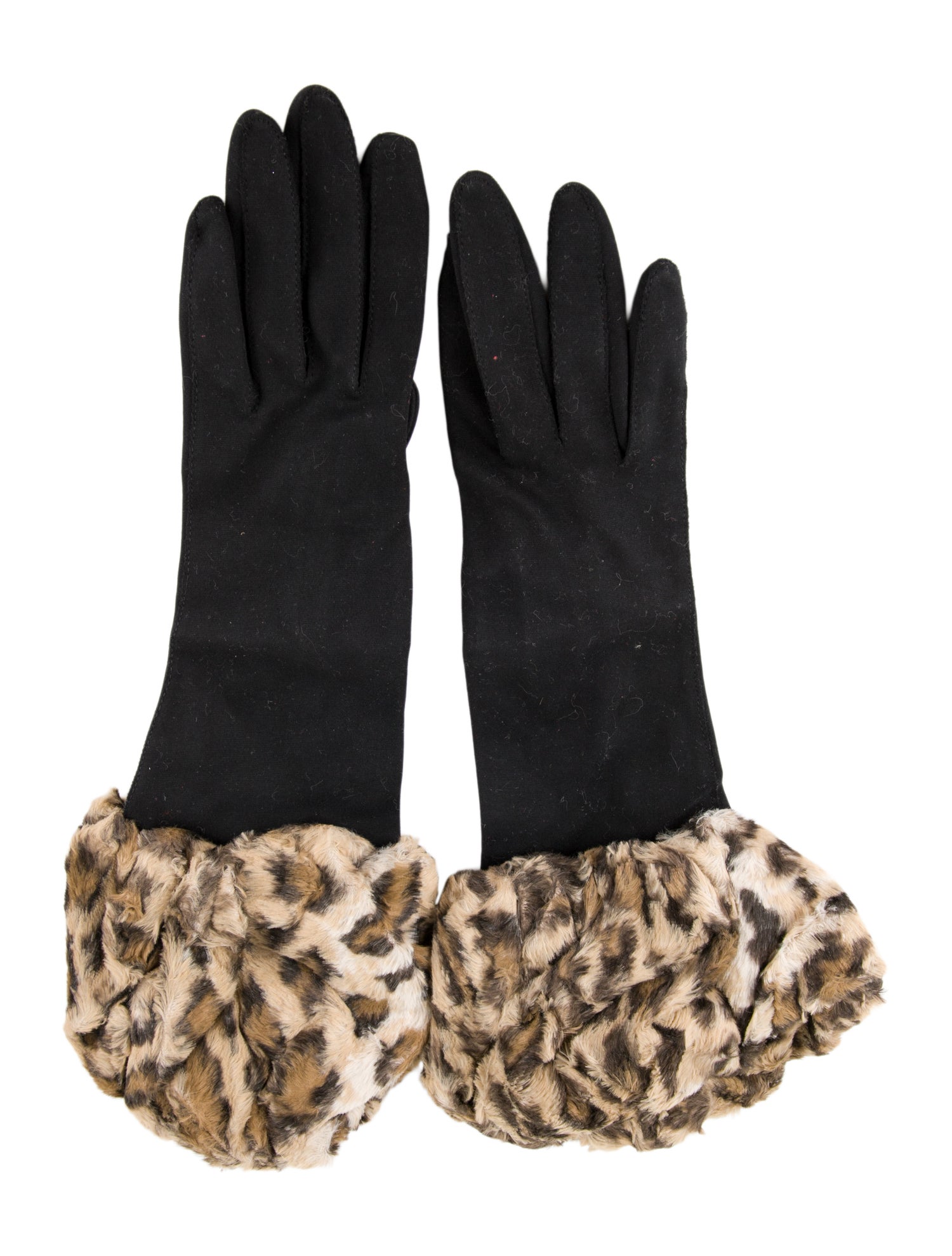 Norma Kamali Suede Gloves