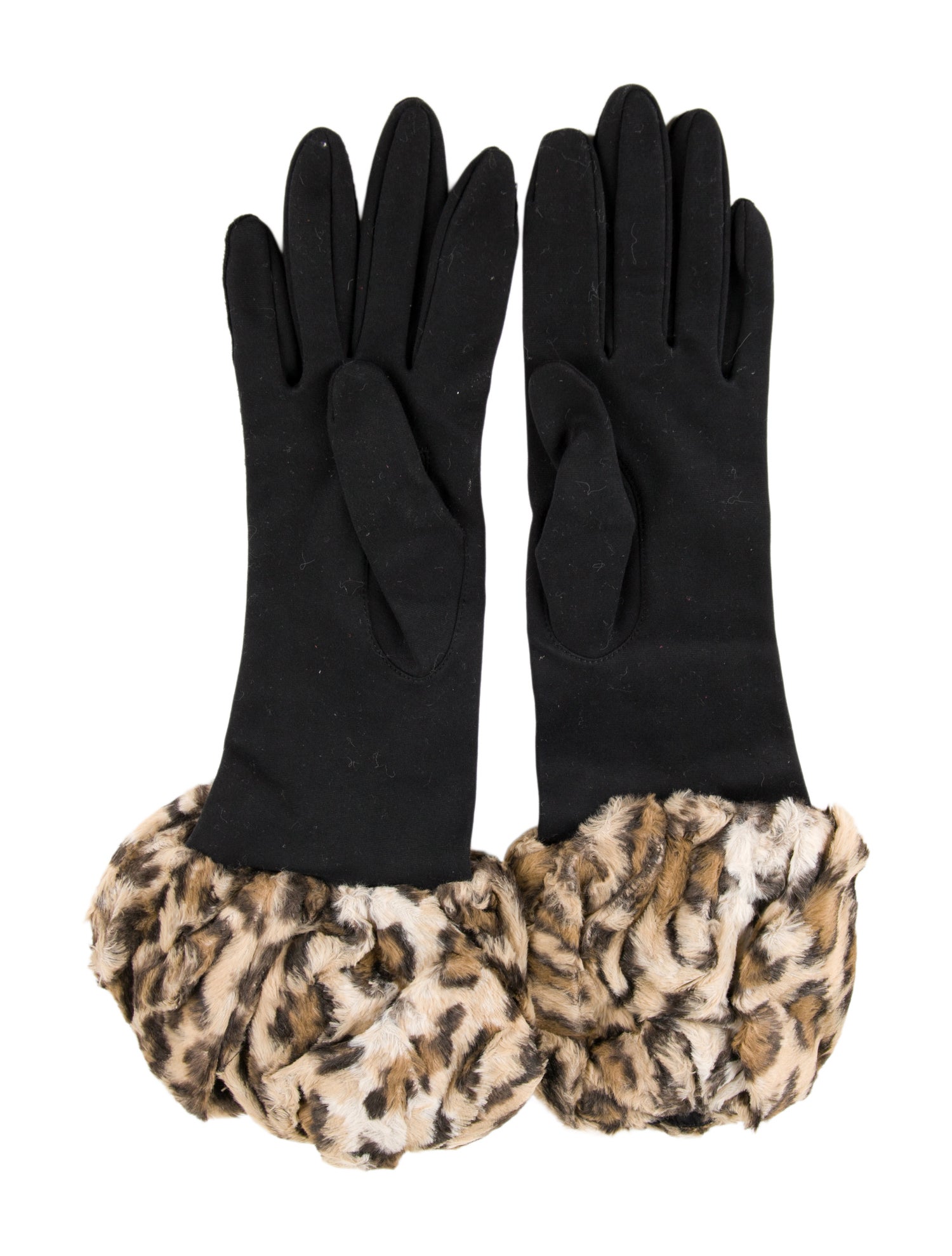 Norma Kamali Suede Gloves