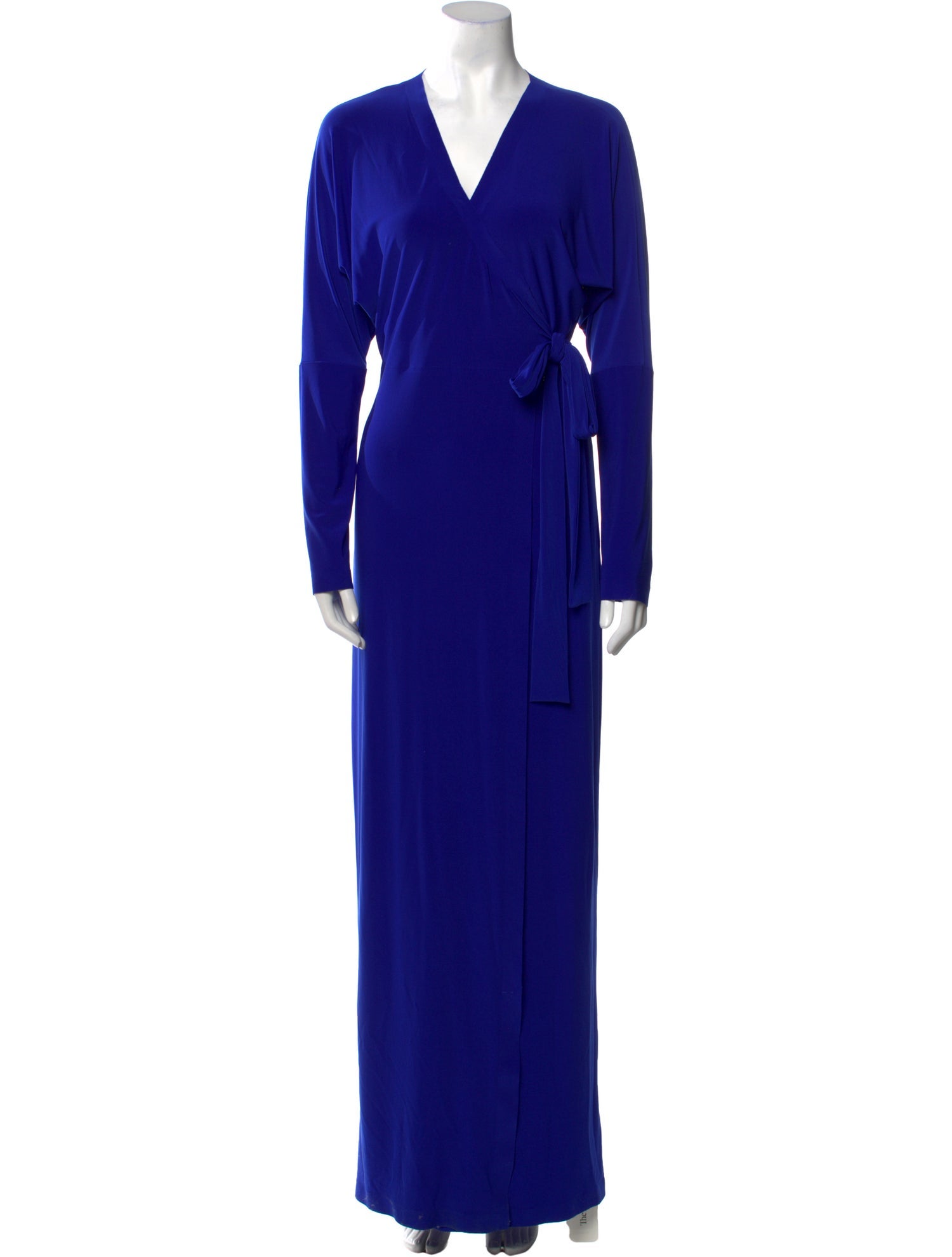 Norma Kamali V-Neck Long Dress