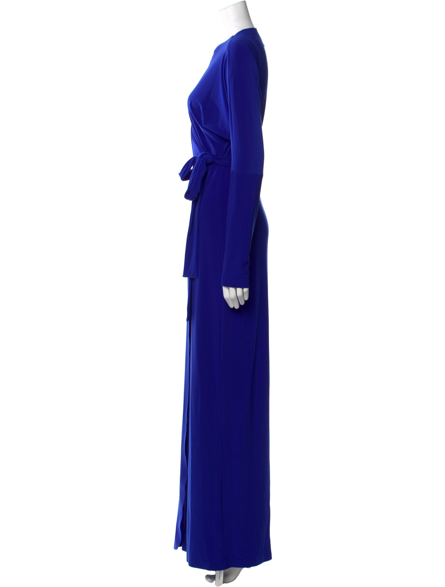 Norma Kamali V-Neck Long Dress