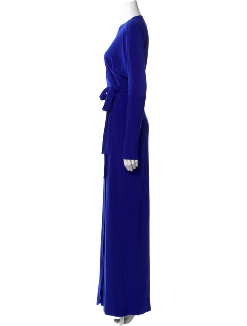Norma Kamali V-Neck Long Dress