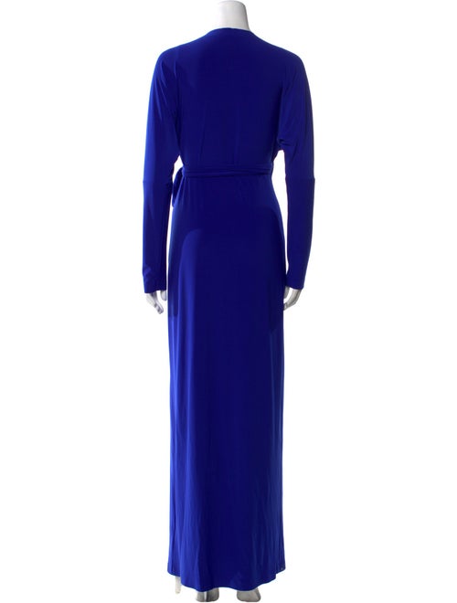 Norma Kamali V-Neck Long Dress