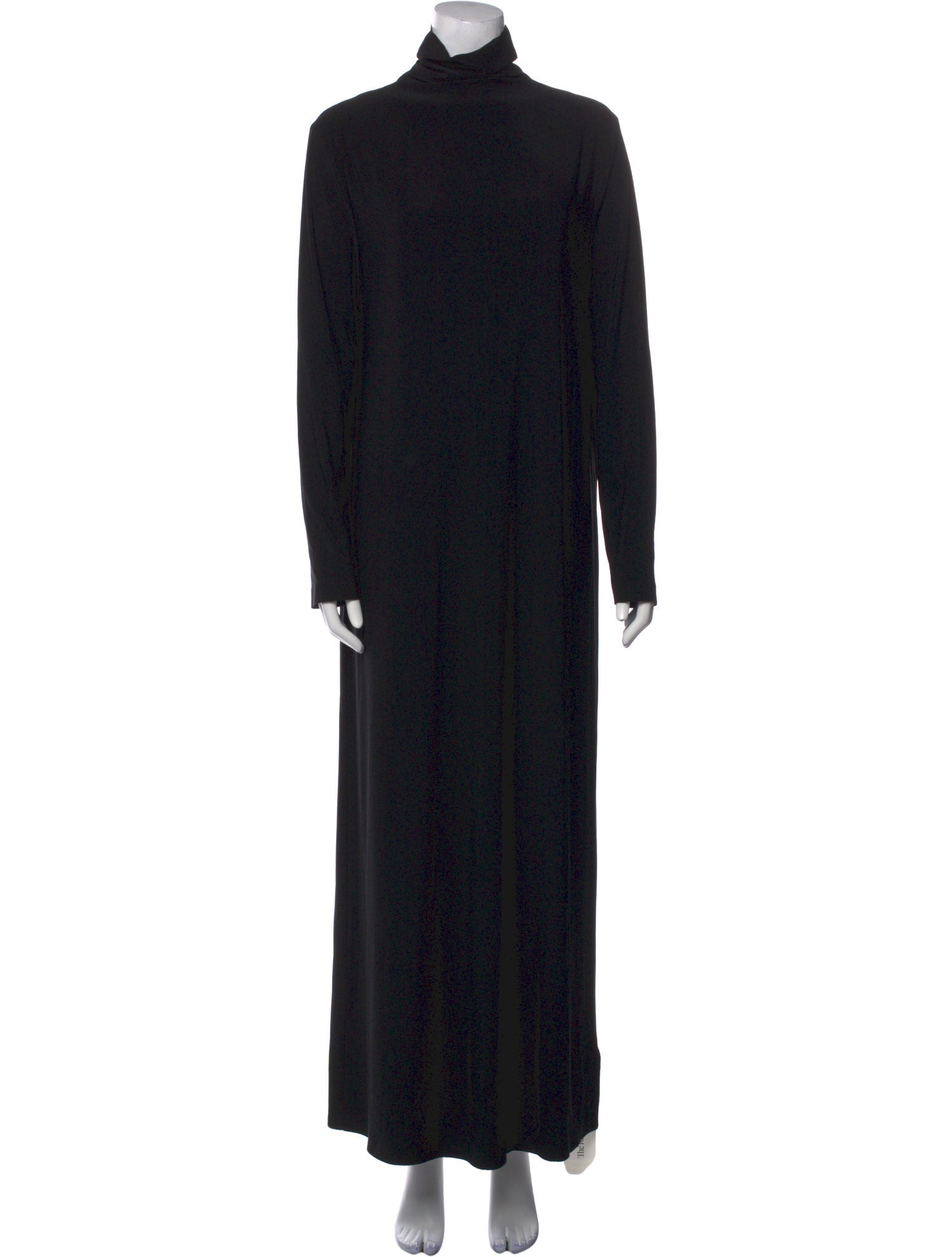 Norma Kamali Turtleneck Long Dress
