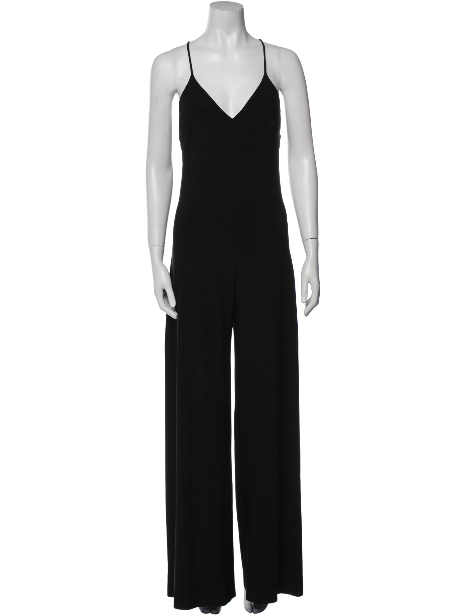 Norma Kamali V-Neck Jumpsuit