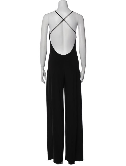 Norma Kamali V-Neck Jumpsuit