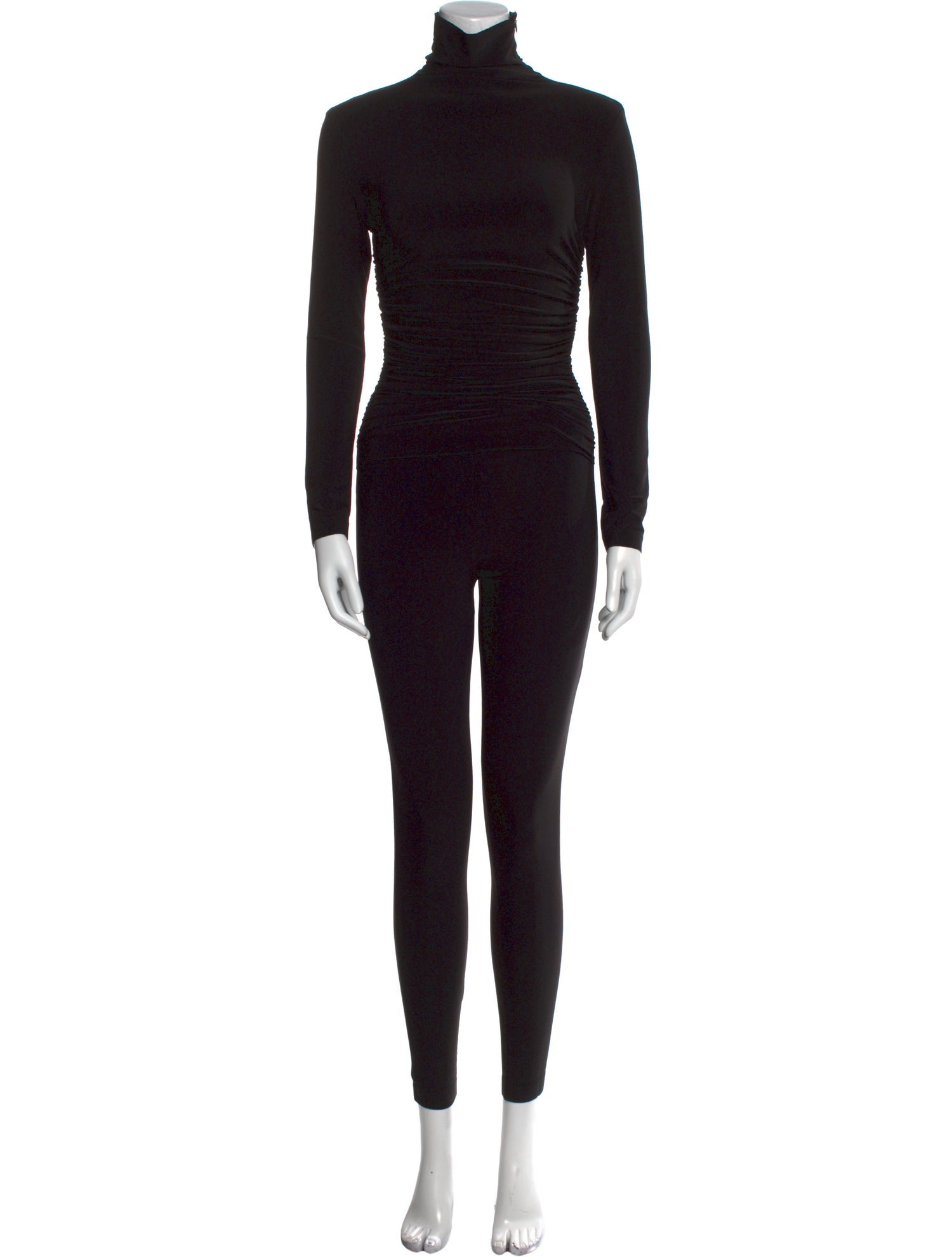 Norma Kamali Turtleneck Jumpsuit