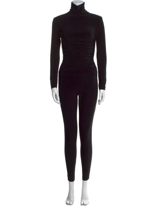 Norma Kamali Turtleneck Jumpsuit
