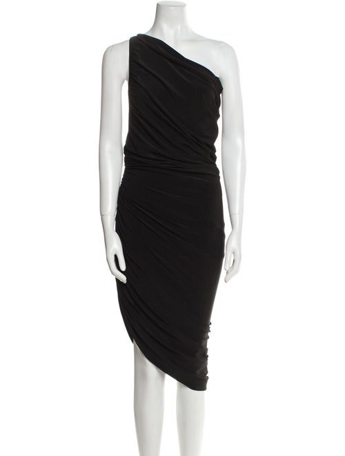 Norma Kamali One-Shoulder Long Dress