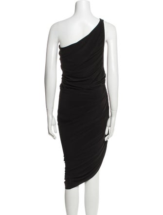 Norma Kamali One-Shoulder Long Dress