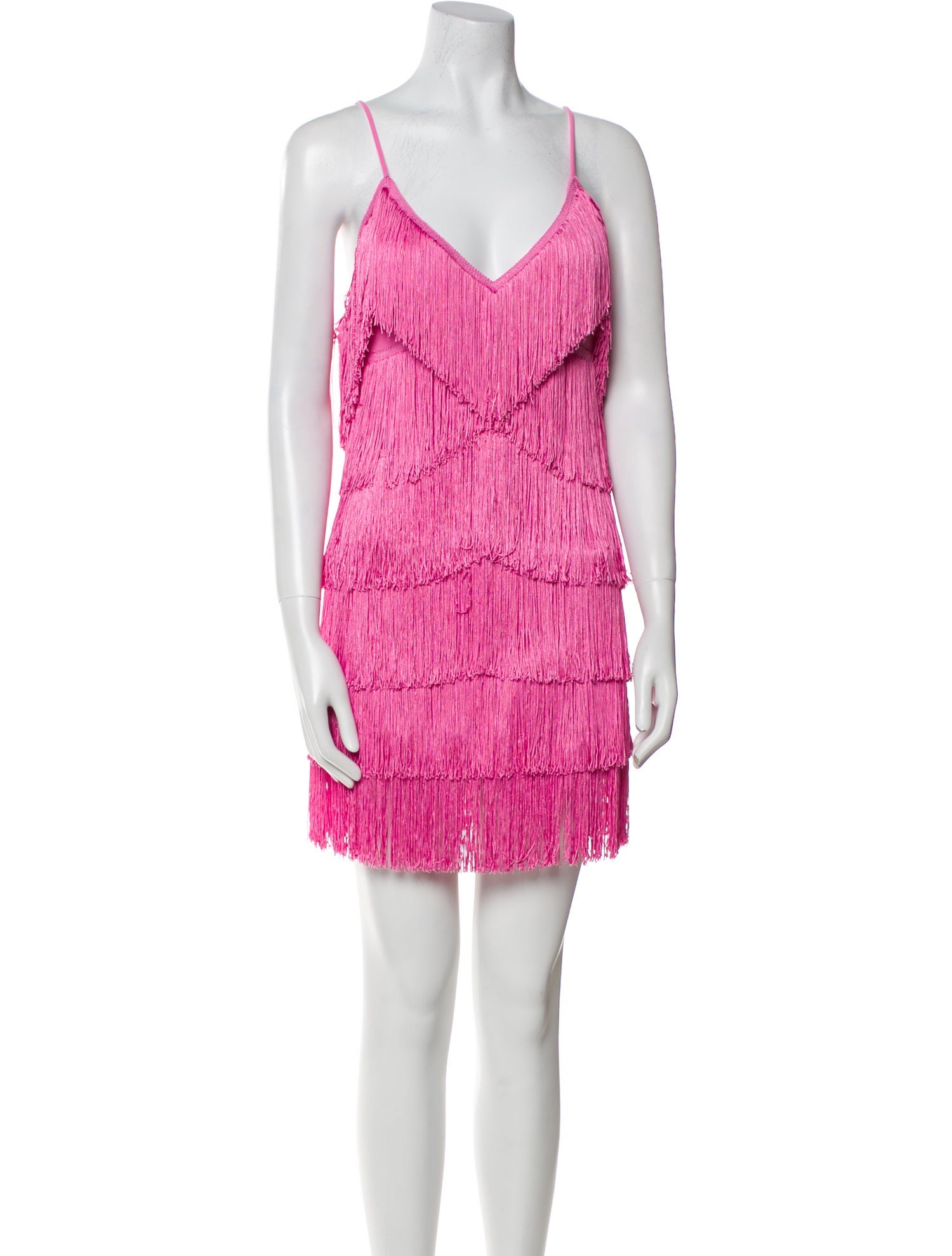 Norma Kamali V-Neck Mini Dress