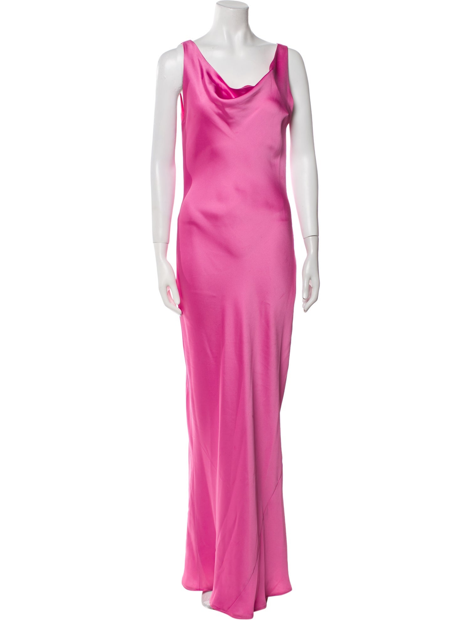 Norma Kamali Cowl Neck Long Dress