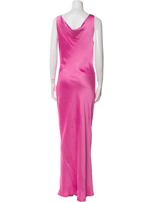 Norma Kamali Cowl Neck Long Dress