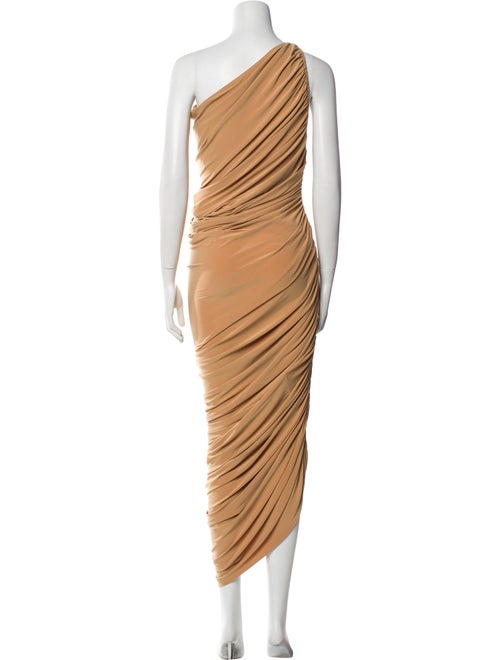 Norma Kamali One-Shoulder Long Dress