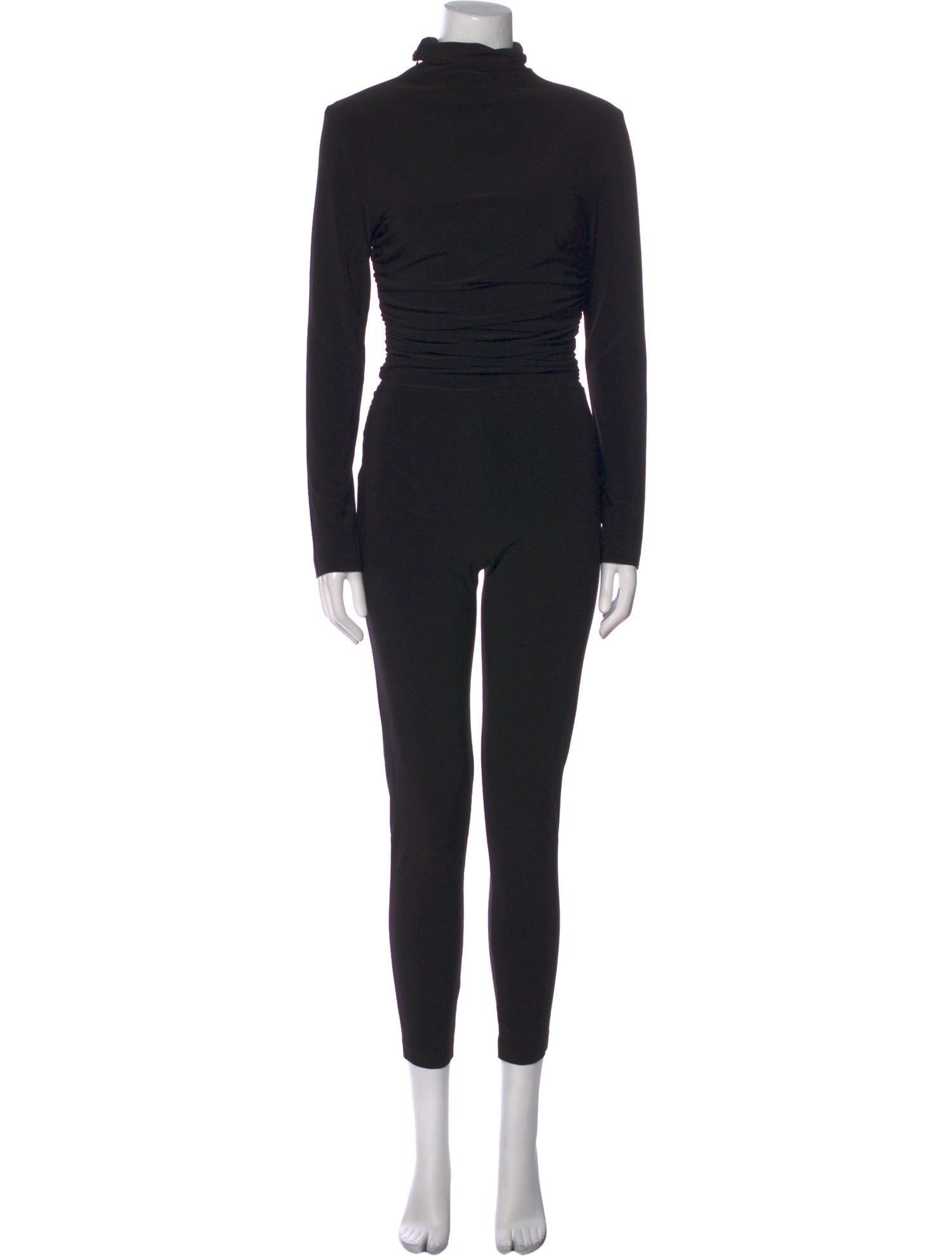 Norma Kamali Turtleneck Jumpsuit