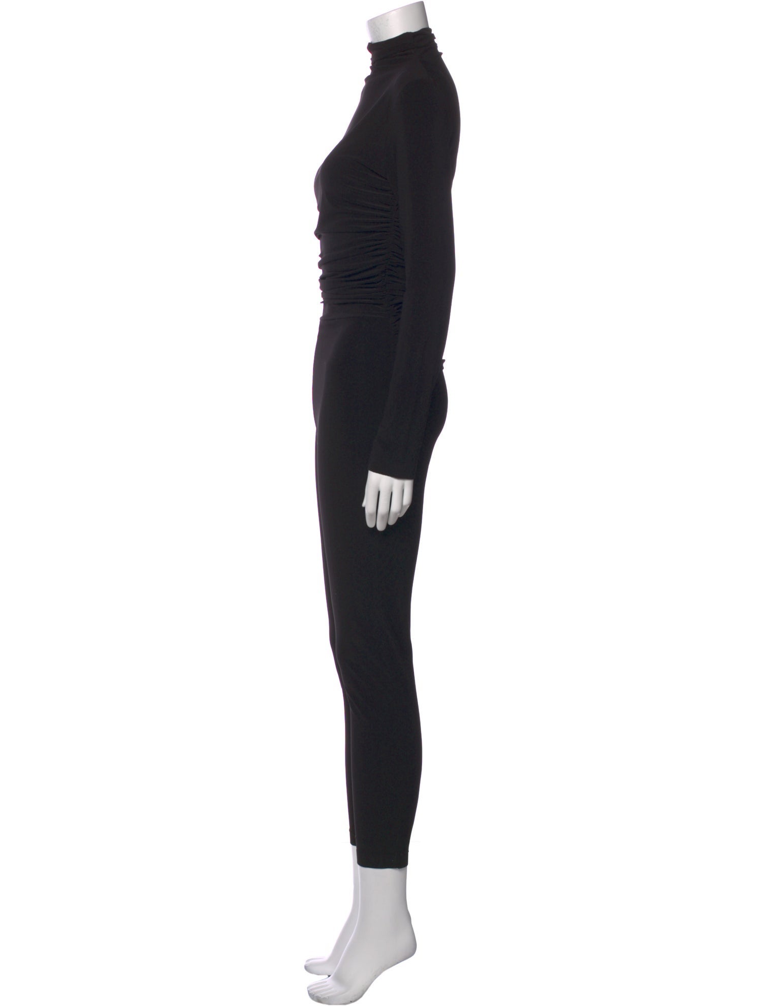Norma Kamali Turtleneck Jumpsuit
