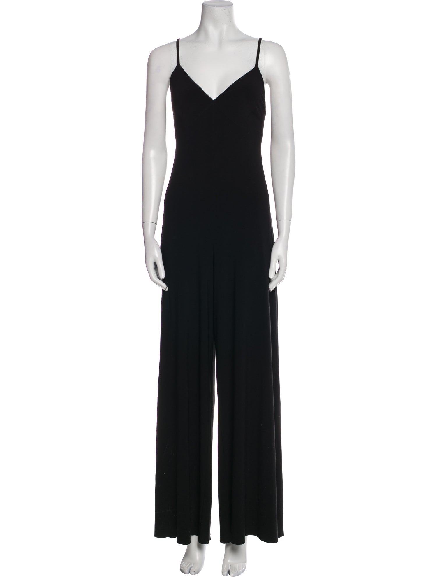 Norma Kamali V-Neck Jumpsuit