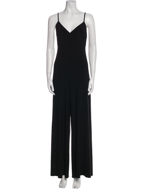 Norma Kamali V-Neck Jumpsuit